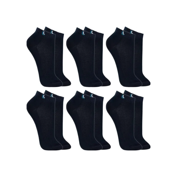 Kit 6 Pares Meias Lupo Soquete Cano Baixo Academia Original