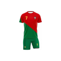 Uniforme Infantil Cristiano Ronaldo Camiseta E Shorts Times