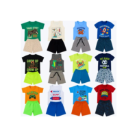 Kit 10 Peças De Roupa Conjunto Infantil Menino Dia A Dia