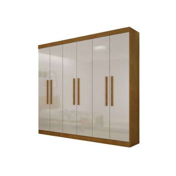Guarda Roupa Casal Hera 6 Portas Rufato