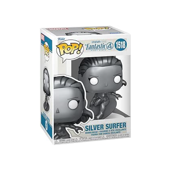 Funko Marvel Quarteto Fantástico - Surfista Prateado