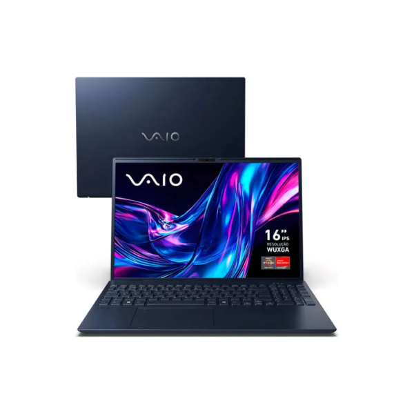 Notebook Vaio Fe 16 Amd® Ryzen 7-5825u Windows 11 Home 16gb 512gb Ssd Tela 16 Ips Wuxga Antireflexo - Cinza Grafite - Vjfe69f11x-b0111h
