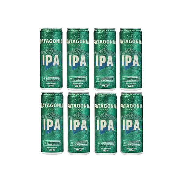 Pack de Patagonia IPA Lata 350ML, 8 Unidades