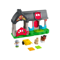 Little People Brinquedo para Bebês Estábulo de animais para crianças a partir de 1 ano