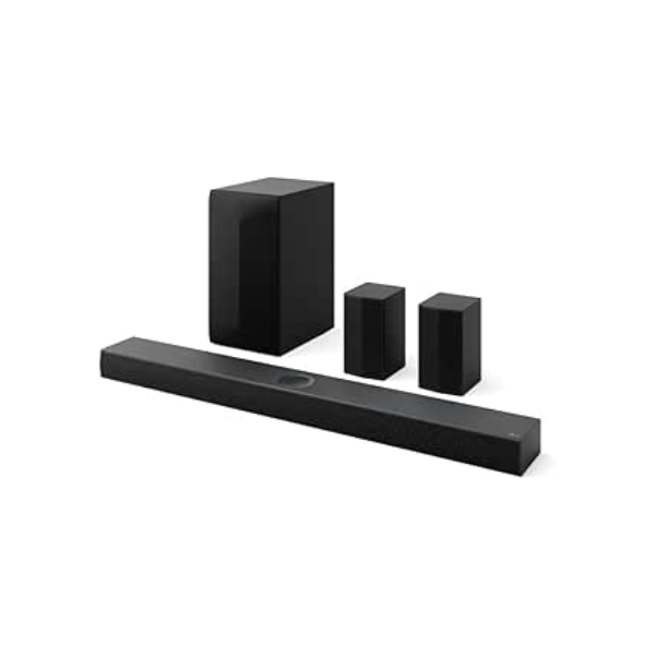 LG Home Theater SoundBar S70TR– Dolby Atmos, 500W RMS, 5.1.1 Canais, DTS X, Caixas Traseiras, AI Sound Pro, WOW Sinergy, Bluetooth 5.1, HDMI
