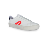 Tenis Rainha York, Casual Unissex, Branco/Marinho/Coral, 38
