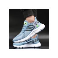 Homens sapatos esportivos casuais respirável tênis leves ao ar livre malha preto tênis de corrida atlético jogging tenis sapatos caminhada