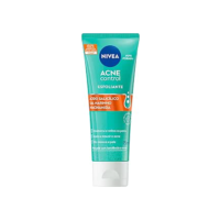 NIVEA Esfoliante Facial Acne Control 75ml - Controla a oleosidade, ajuda a desobstruir os poros, remove células mortas, reduz a vermelhidão da acne, não resseca e nem agride a pele