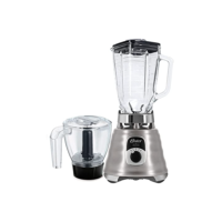 Kit New Osterizer Aço Escovado - Liquidificador e Base Processadora Oster - 127V