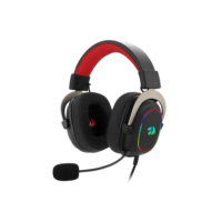 Headset Gamer Redragon Zeus X, Chroma Mk.II, RGB, Som Surround 7.1, Drivers 53mm, USB, Preto e Vermelho - H510-RGB