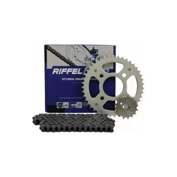 Kit Relação Riffel Cg Titan/fan/start 150/160 Alta Qualidade