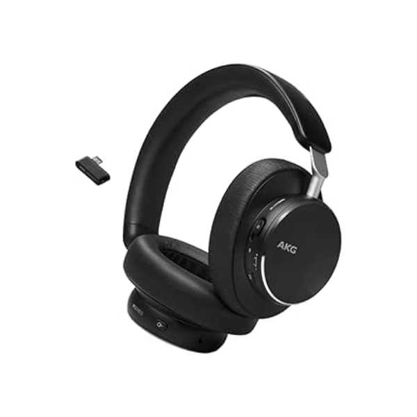 AKG, Fone de Ouvido Bluetooth, AKG N9 Hybrid, Over Ear, Sem Fio, Com Cabo Removível e Cancelamento de Ruído - Preto
