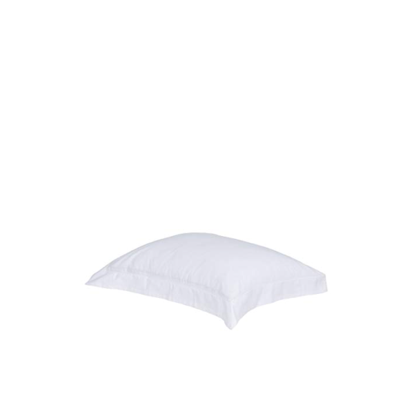 Buddemeyer Fronha 50x90cm Cetim 300 Fios Bud Vision II 100% Algodão Penteado Branco