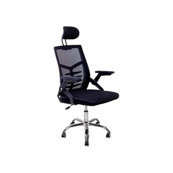 Cadeira Escritório Executiva Diretor Relax Ergonômica Preto -