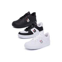 Kit 3 Pares Tênis Infantil Casual Sola Alta Básico Escolar