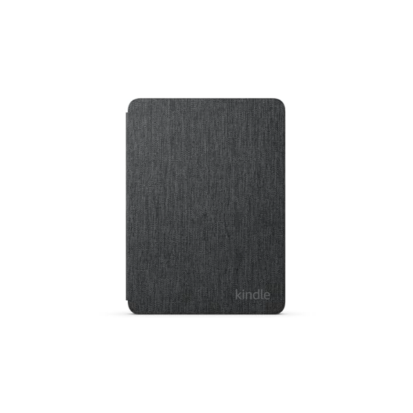 Capa de tecido para Kindle Paperwhite e Kindle Colorsoft, leve, dobrável e resistente a água – Cor Preta