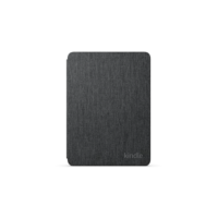 Capa de tecido para Kindle Paperwhite e Kindle Colorsoft, leve, dobrável e resistente a água – Cor Preta