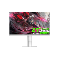 Monitor Gamer SuperFrame Orbit Plus, 27" QHD 240Hz IPS 1ms 115% sRGB FreeSync/G-Sync HDMI/DP, Branco