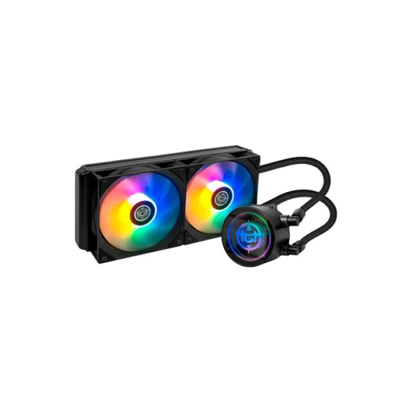 Water Cooler Tgt Spartel V2, Rainbow, 240mm, Preto