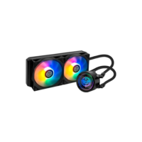 Water Cooler Tgt Spartel V2, Rainbow, 240mm, Preto