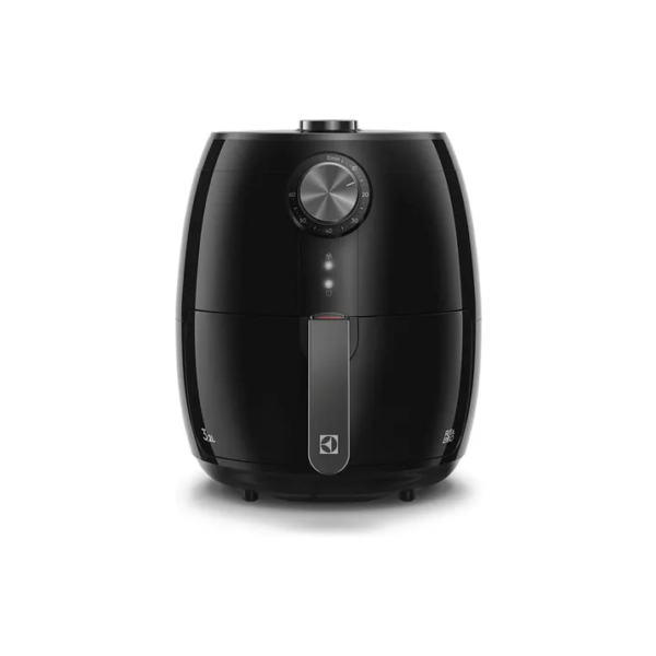 Fritadeira Elétrica Airfryer Sem Óleo Electrolux 3,2L Cesto Removível Preta Com Timer 1400W Eaf15 Efficient Por Rita Lobo 110v