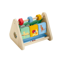Fisher-Price Brinquedo para Bebês Triângulo de Atividades de Madeira para crianças a partir de 6 meses