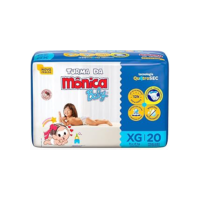 Fralda Turma da Mônica Baby Jumbo XG 20 Unidades