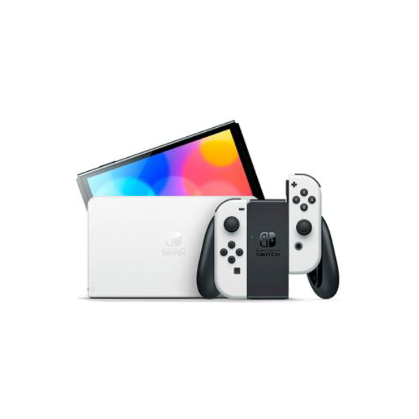 Console Nintendo Switch Oled com Joy-Con, Branco - HBGSKAAA2