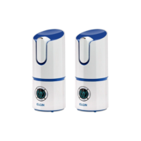 2 Umidificadores de Ar Ultrassônico Inteligente Bivolt com Medidor de Temperatura e Umidade 2,5L Elgin