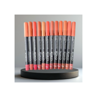 KIKO Conjunto de 12 Lápis Labial Fosco Resistente a 'Água de Alta Coloração