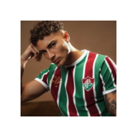 Camisa Fluminense Retrô Cano Masculina - Verde