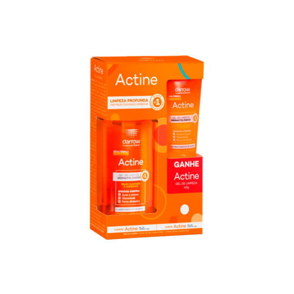 Kit Actine Darrow Gel de Limpeza 140g e Ganhe Gel de Limpeza 40g