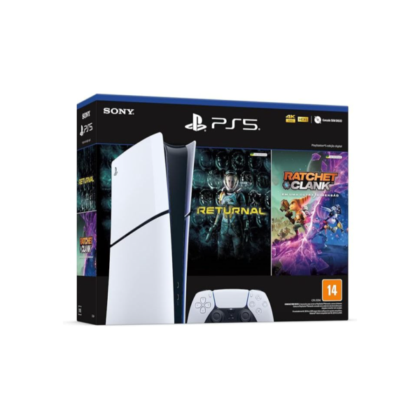 Playstation 5 Slim Digital Bundle Returnal + Ratchet & Clank