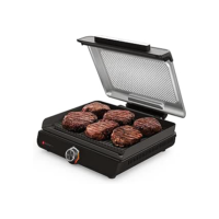 Ninja Sizzle Smokeless Indoor Grill 127V – Sem Fumaça, Antiaderente, Até 260°C, Fácil de Limpar.