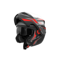 Capacete Moto Escamoteável Robocop Feminino Masculino Pro Tork New Attack HSA Viseira Interna Fumê