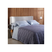 Jogo De Cama Casal Percal Buddemeyer Basic Percalle 4 Peças Cor Azul