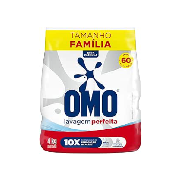 Omo Sabão em Pó Lavagem Perfeita 4Kg