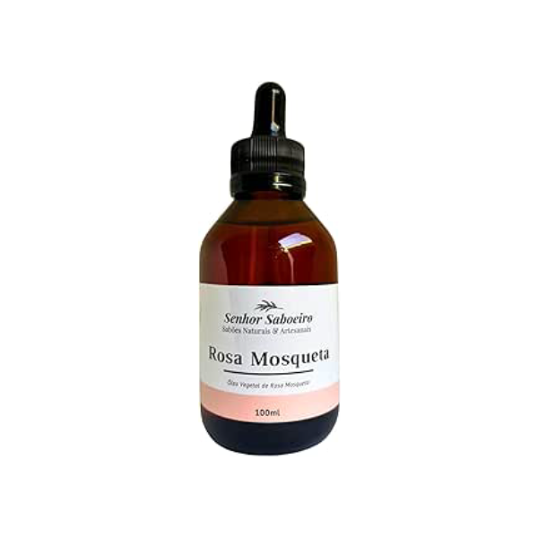 Óleo de Rosa Mosqueta Puro Prensado à Frio para Uso Cosméticos 100 mL