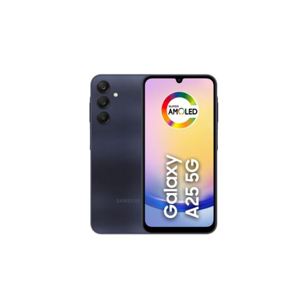 Smartphone Samsung Galaxy A25 6,5" 256GB Azul Escuro 5G 8GB RAM Câm Tripla 50MP + Selfie 13MP Bateria 5000mAh Dual Chip