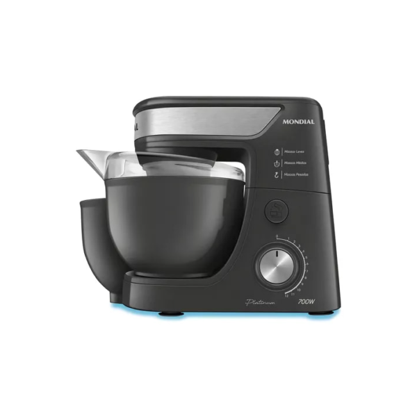 Batedeira planetária Mondial platinum Bp-01p-pi cor Platinum Grafite frequência 60Hz 110V