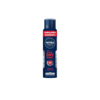 NIVEA MEN Desodorante Antitranspirante Aerossol Dry Impact 200ml - Alta proteção eficaz de 72 horas contra suor e mau odor, 2x mais ativos antitranspirantes e frescor o dia todo