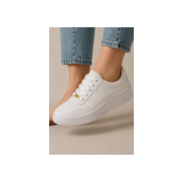 Tênis Branco Vizzano Femino Casual  Airforce Confortavel