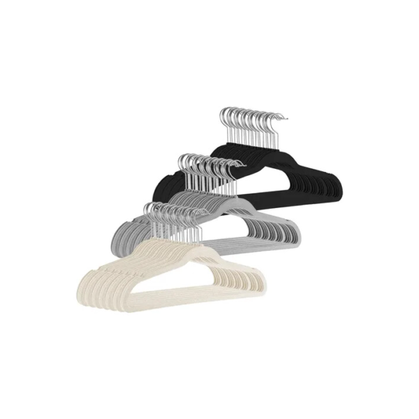 Kit Cabides Veludo De Roupa Antideslizante Slim Adulto 50 Un