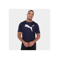 Camiseta Puma Ess Poly Masculina - Marinho