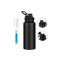Garrafa Térmica 1200ml Isolada A Vácuo Água Gelada Esporte