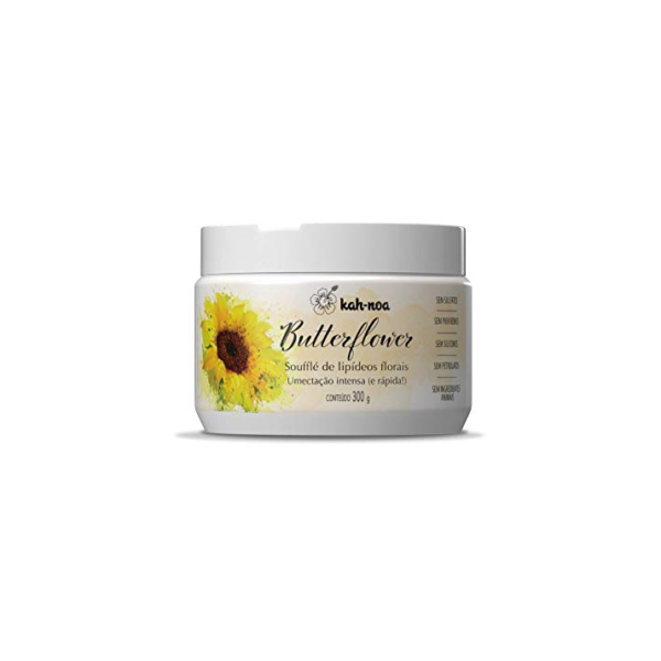 Kah-noa - Butterflower | Máscara de Umectação e Nutrição para Cabelos Cacheados 300g