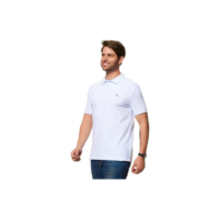 Camisa Polo Piquet Básica Reserva Masculino Adulto Algodão