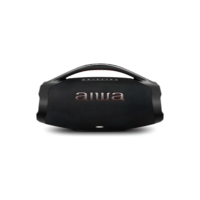 Caixa De Som Boombox Plus Aiwa Bbs-01-b 200w Bt 30h Ip66 Usb Preto