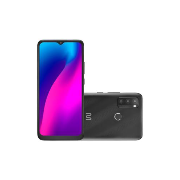 Smartphone Multi G Max 2 4G 64GB 6.5 Dual Chip 2GB RAM Câm 8MP + 5MP Android 11 Preto + Fone TWS - P9207