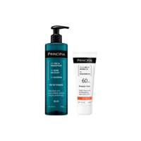 Principia Kit Gel De Limpeza GL-01 + Protetor Solar Facial PS-01 FPS 60